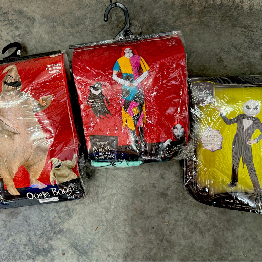 Nightmare Before Christmas family costume set